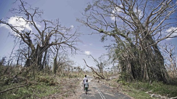 Cyclone Pam's impact on Vanuatu: World Bank warns ranks of the poor will swell with climate change.