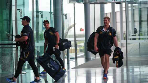 Jet-setters: The Brumbies hope international flights to Canberra will boost their Super Rugby campaign.