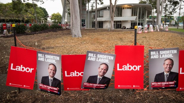 The Labor Party  launched its campaign on Sunday but may struggle for election-day signage.