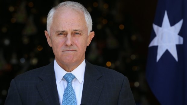 "You cannot take anything for granted:" Prime Minister Malcolm Turnbull.