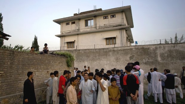 The house where Osama bin Laden was killed in Abbottabad, Pakistan.