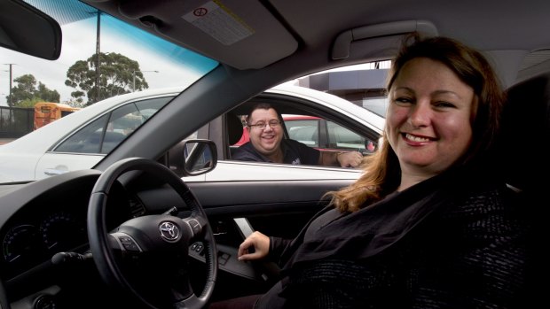 Danny and Jo lease 32 cars out to people who are driving for Uber. They say there is a ''never-ending'' demand from people who want to lease a car for up to six months.