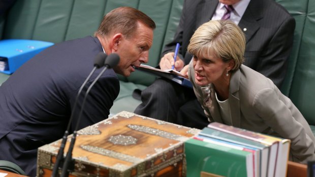 Prime Minister Tony Abbott and Foreign Affairs Minister Julie Bishop are believed to share concerns over China's proposed Asian bank.