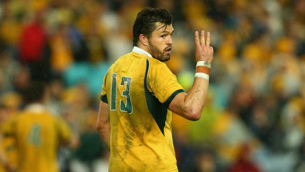 Au revoir: Adam Ashley-Cooper will continue his career in France after the World Cup.