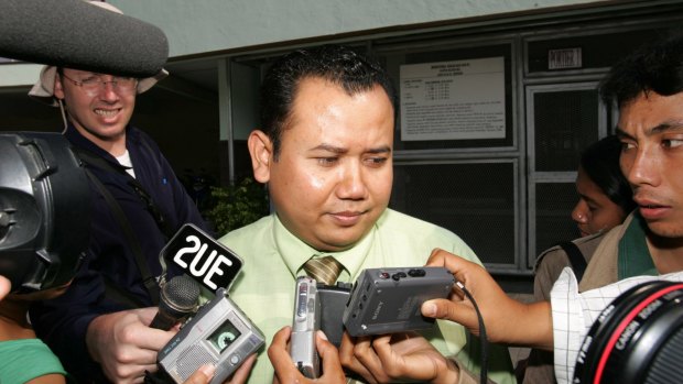 Muhammad Rifan, seen here in 2006, detailed corruption allegations before the executions took place. 