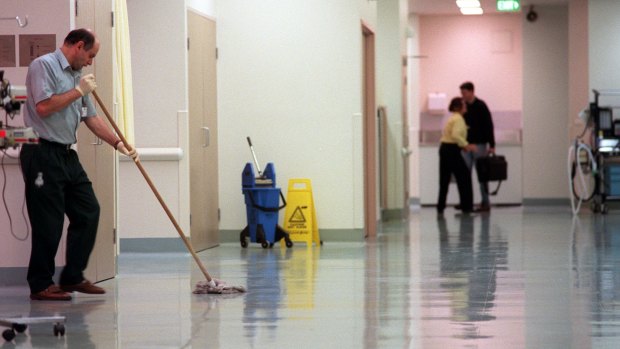 The HSU represents low-paid health workers such as hospital cleaners and orderlies.