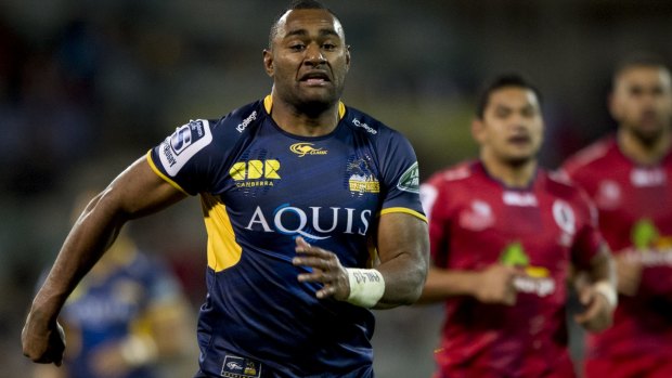Set for a busy night: Tevita Kuridrani will need to get his defence right on Friday evening.