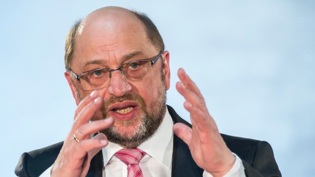 Martin Schulz, chancellor candidate of the German Social Democrats.