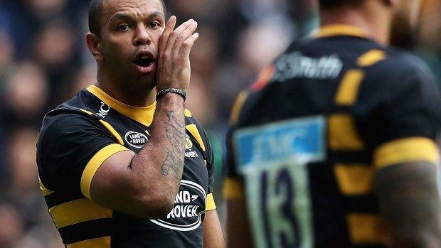 Heading home: Kurtley Beale wants to wear green and gold at the 2019 Rugby World Cup.