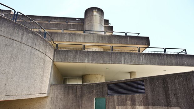 The brutalist Bidura Remand Centre was designed by the NSW Government Architects Office and opened in 1983