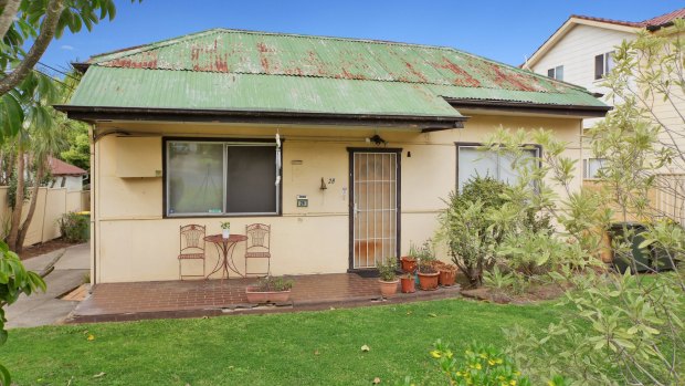 This house 28 Mary Street, Merrylands, didn't sell at auction for $800,000 and is now inviting offers at the same point.
