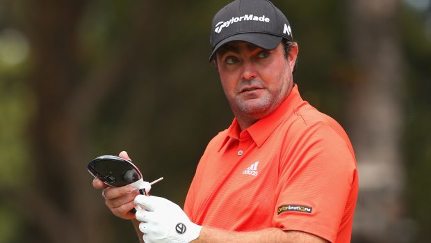 Oops: Steven Bowditch's poor shot hit more than the rough. 
