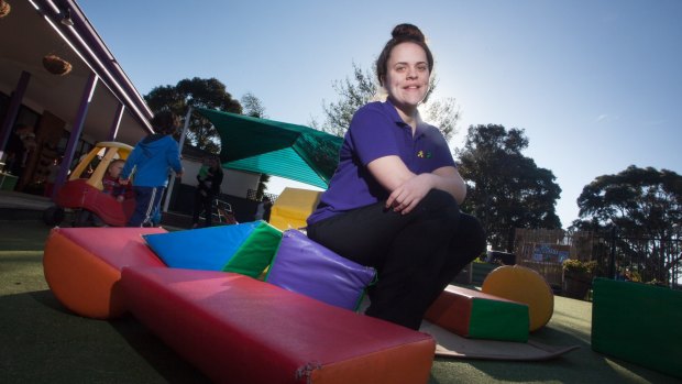 Rhiannan Tones, a Rowville childcare educator, was surprised to hear Melbourne was the world's most lievable city. 