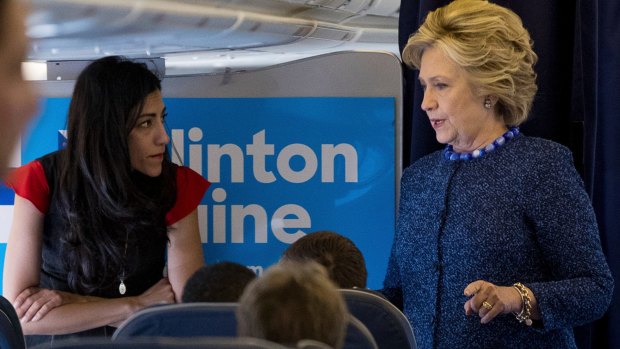 Hillary Clinton's emails found on a computer belonging to the husband of her senior aide Huma Abedin derailed Mrs Clinton's presidential campaign.