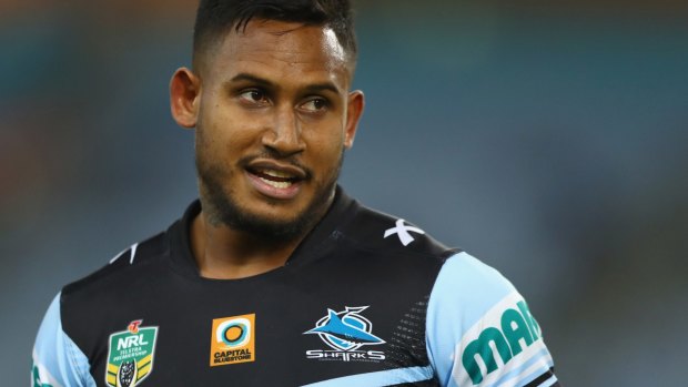 Uphill battle: Ben Barba.