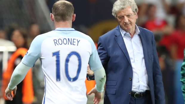 Ignominious exit: Roy Hodgson.