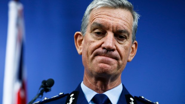 NSW Police Commissioner Andrew Scipione.