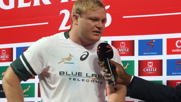 Bowing out: South African captain Adriaan Strauss.