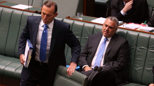 Treasurer Joe Hockey hasn't made Prime Minister Tony Abbott's list of the government's top performing ministers.  