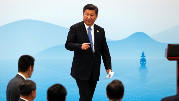 China's President Xi Jinping, who is pushing China's ambitious One Belt One Road plan.