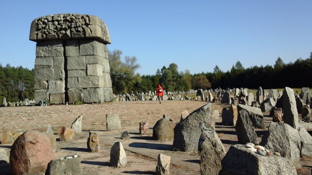 Treblinka, where 800,000 people, mainly Jews, were gassed in a single year.