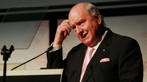 Alan Jones is angry at Scott Morrison's foreign land ownership register.
