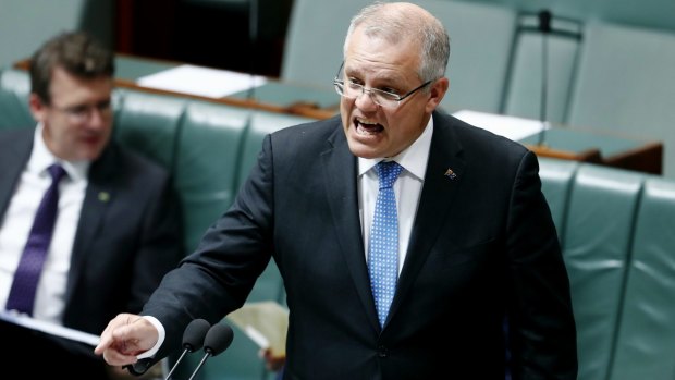 Treasurer Scott Morrison.