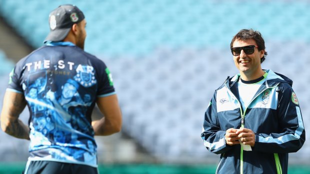 Please explain: Blues coach Laurie Daley and staff are under investigation from the NRL.