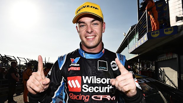 Gun racer Scott McLaughlin took a clean sweep for Volvo at Phillip Island in April.