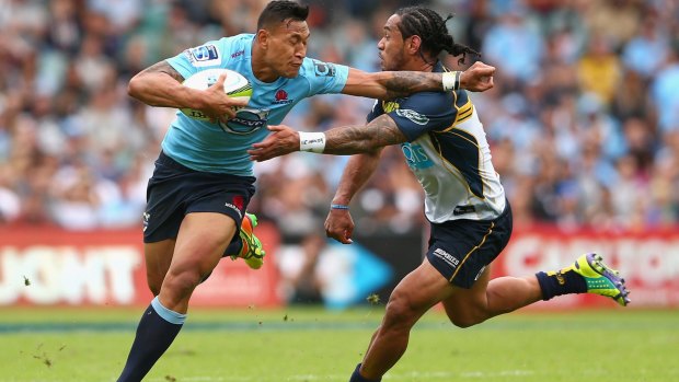 Cashing in: Israel Folau would be well paid in Japan.
