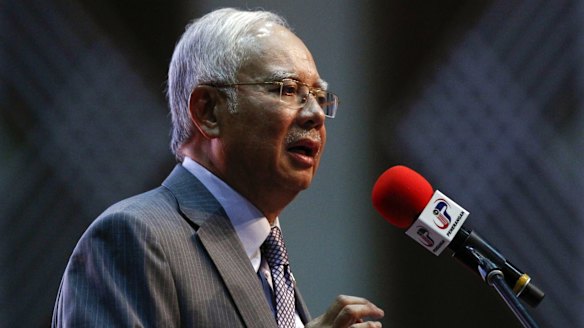 Malaysian Prime Minister Najib Razak is being targeted in online comments.