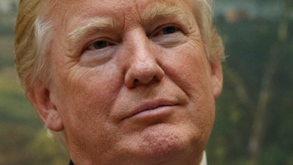 US president Donald Trump. 