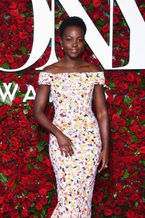 Lupita Nyong'o attends the 70th Annual Tony Awards at The Beacon Theatre on June 12, 2016 in New York City.