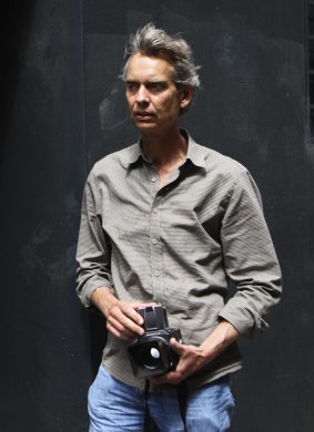 Father's footsteps ... photographer Rex Dupain near his Chippendale studio.