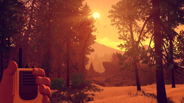 The gorgeous <i>Firewatch</i> started 2016 off strong, and it never slowed down.