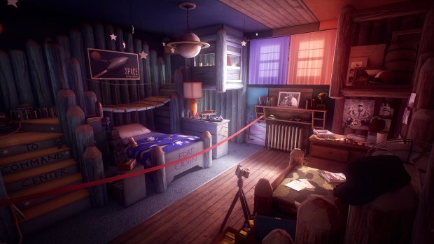 Every room tells a story, literally, in What Remains of Edith Finch.