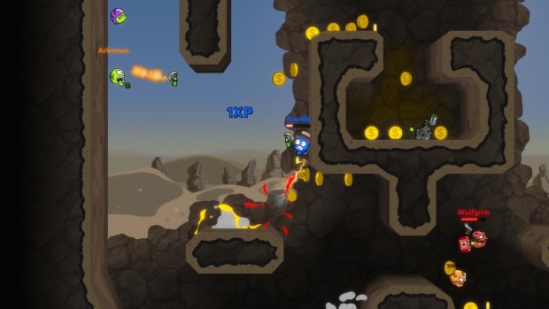 <i>Square Heroes</i> is a throwback to single-screen multiplayer games.