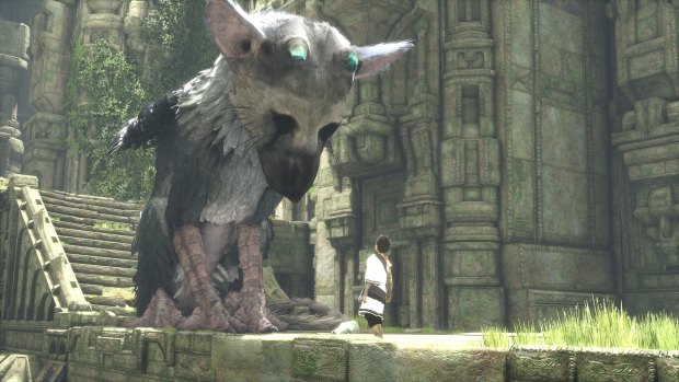 Part dog, part cat, part bird: Trico is at the heart of the game's warmth and its issues.