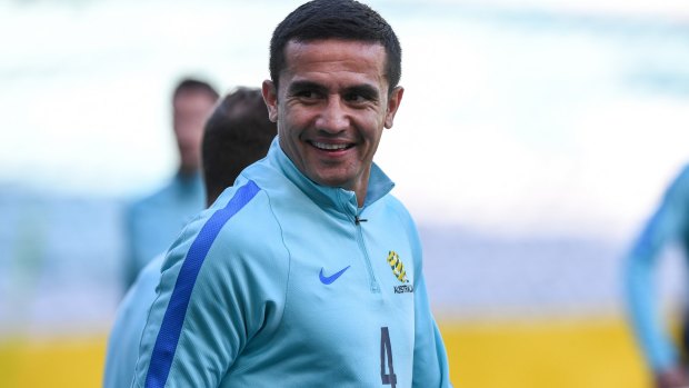 Socceroo Tim Cahill has trained well.