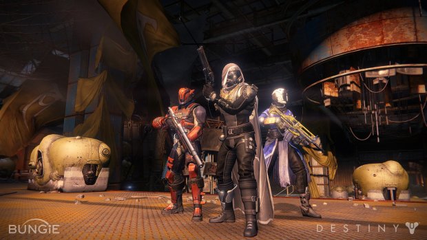 Teaming up: <i>Destiny</i> is an experience as social or as solitary as each player wants it to be.