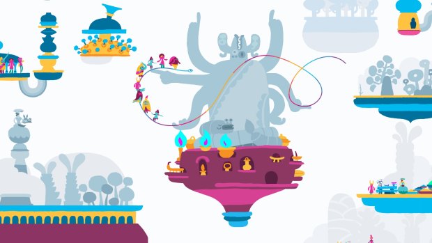 Hitchhikers are plentiful in <i>Hohokum</i>, but what do they want?! 