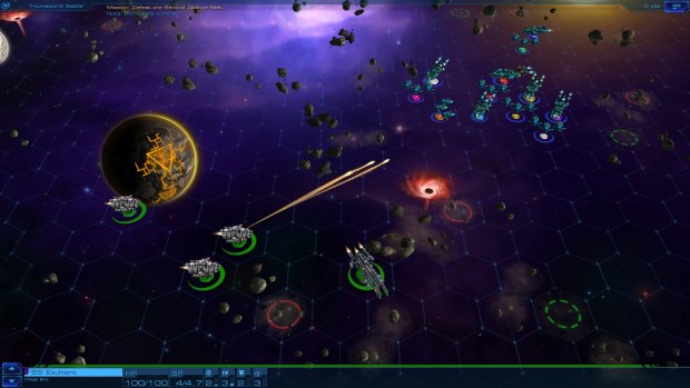 Fight for domination: part of the game takes place on a large map to keep track of your expanding empire ...