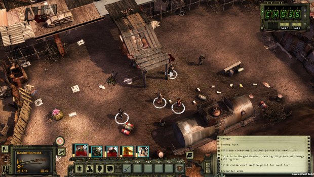 A screenshot from <i>Wasteland 2</i>.