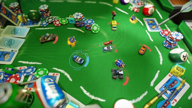 Codemasters has gambled on a competitive focus for the new Micro Machines, and lost.