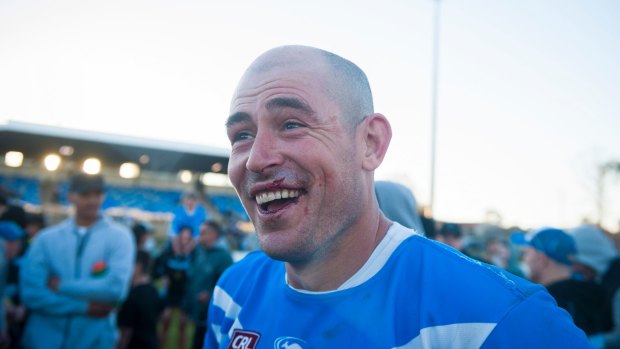 Fitting farewell: Terry Campese.