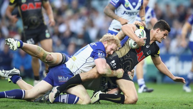 Emerging talent: Nathan Cleary has been named in an emerging NSW Blues State of Origin squad after his debut 2016 NRL season for Penrith.