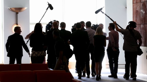 Prime Minister Malcolm Turnbull on his way to meet the fintech advisory group in Parliament House on Wednesday. 