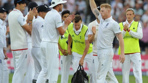 England's fourth seamer Ben Stokes picked up five wickets.
