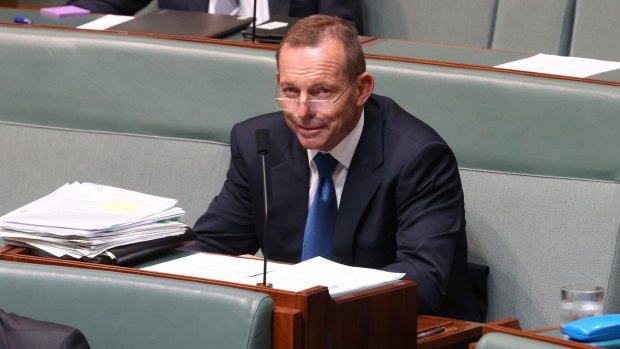 Tony Abbott, pictured during question time on Tuesday, has made it clear he favours Japan's bid for Australia's replacement submarines.