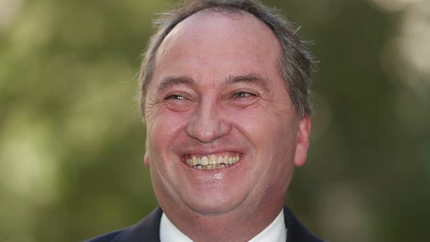 Agriculture Minister Barnaby Joyce.